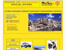 Tablet Screenshot of maltamedsun.com